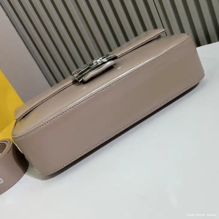 Cheap Baguette Tiffany Bag Khaki In Leather Fendi Smooth Medium 0706